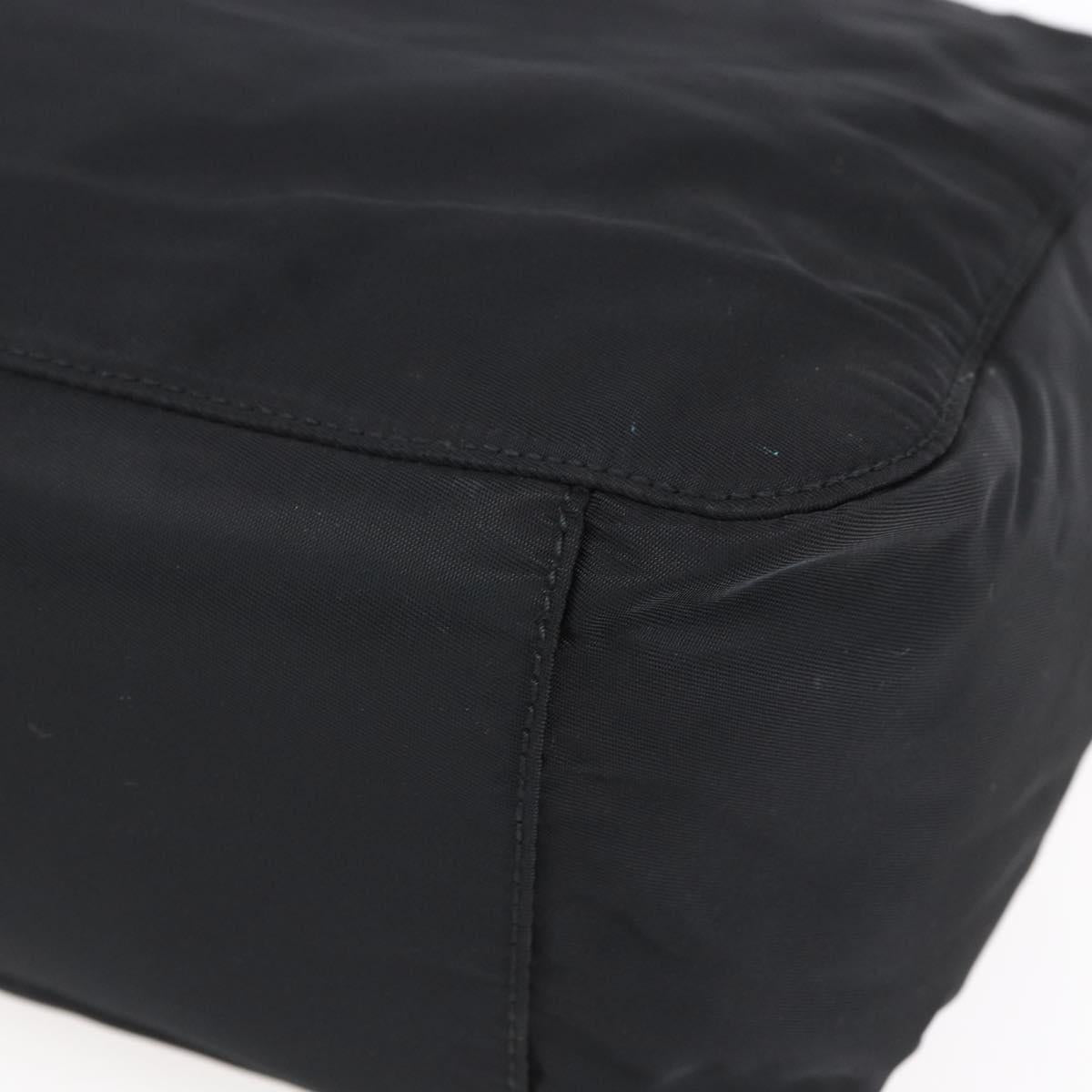 PRADA Hand Bag Nylon Black Auth bs30539