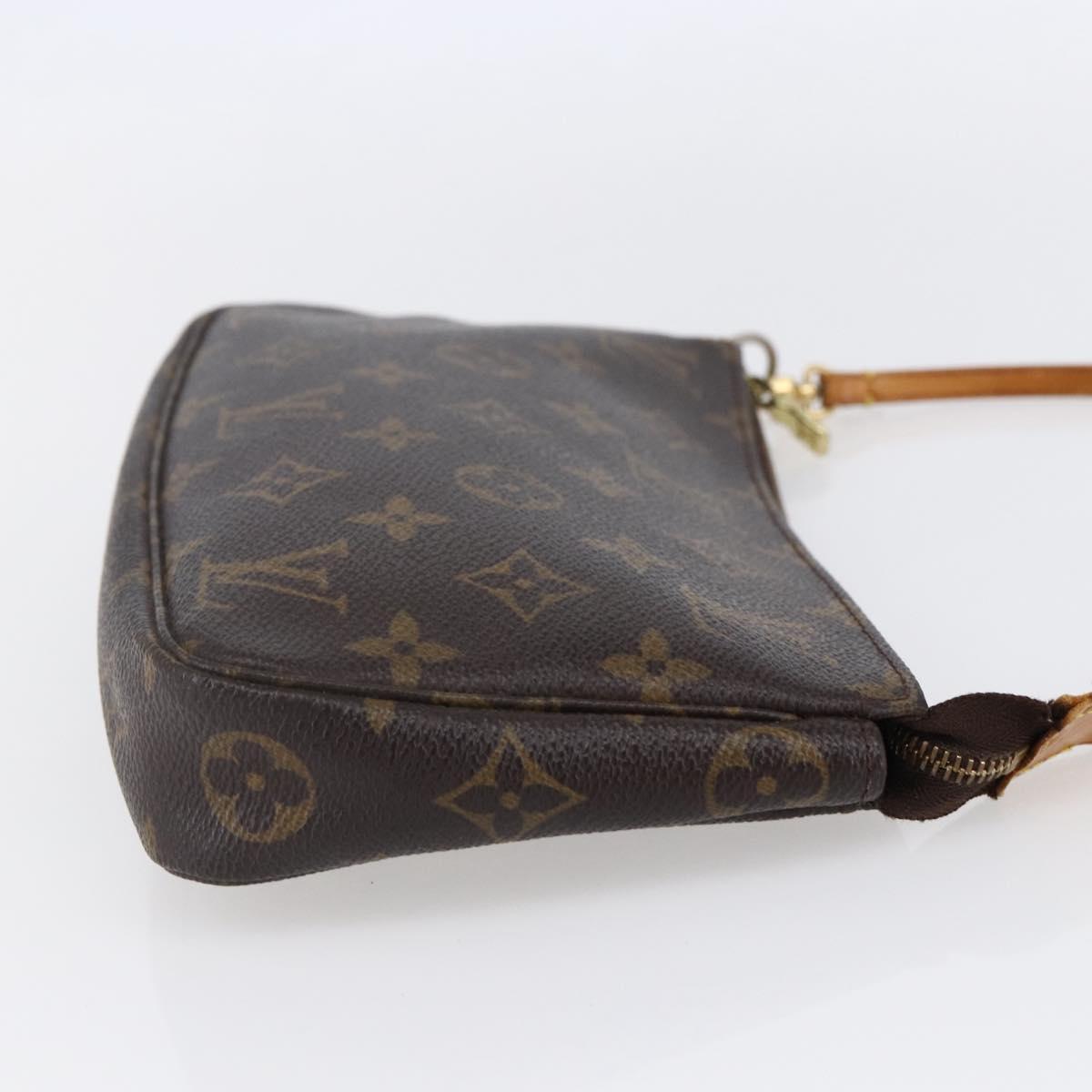 LOUIS VUITTON Monogram Pochette Accessoires Pouch M51980 LV Auth bs30548