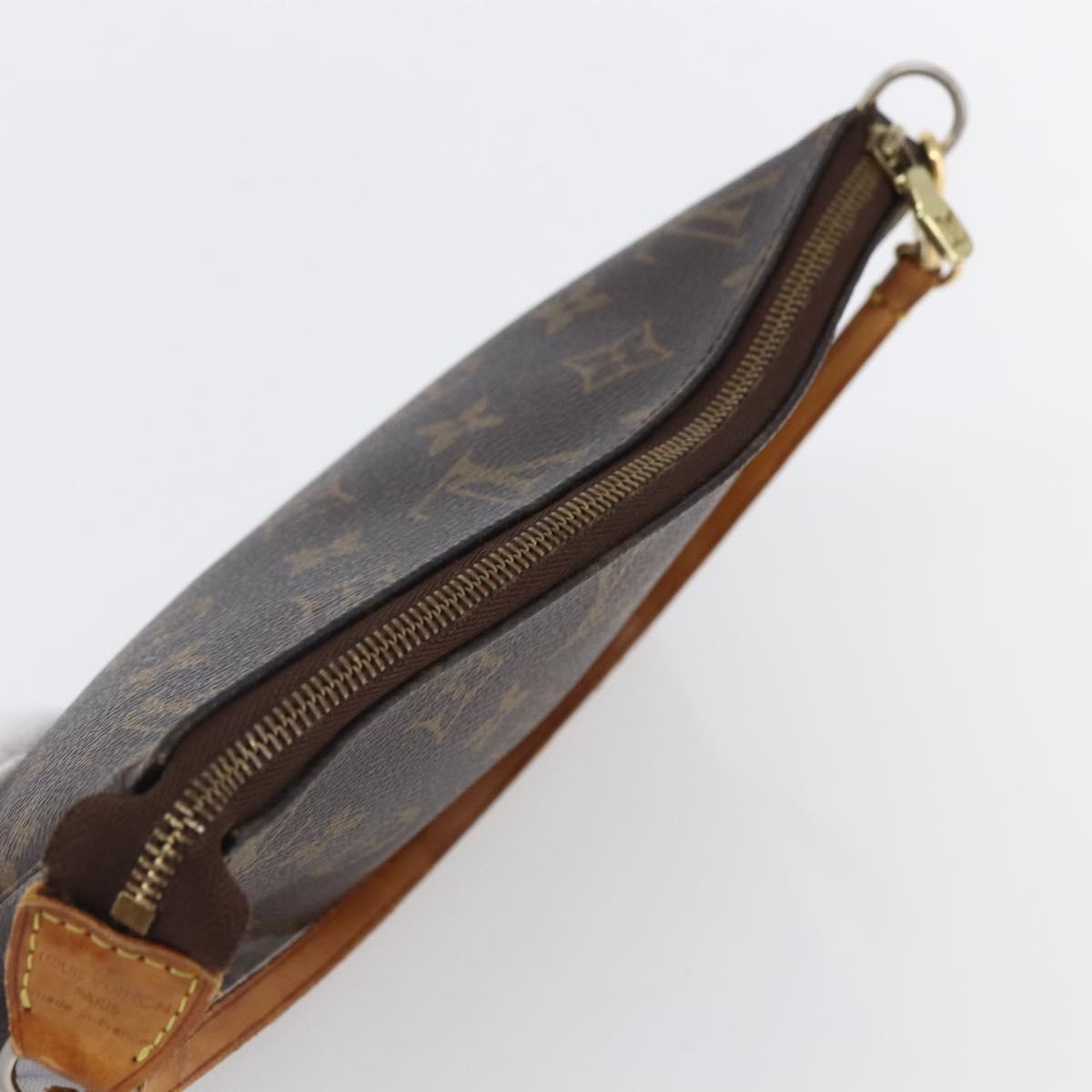 LOUIS VUITTON Monogram Pochette Accessoires Pouch M51980 LV Auth bs30548