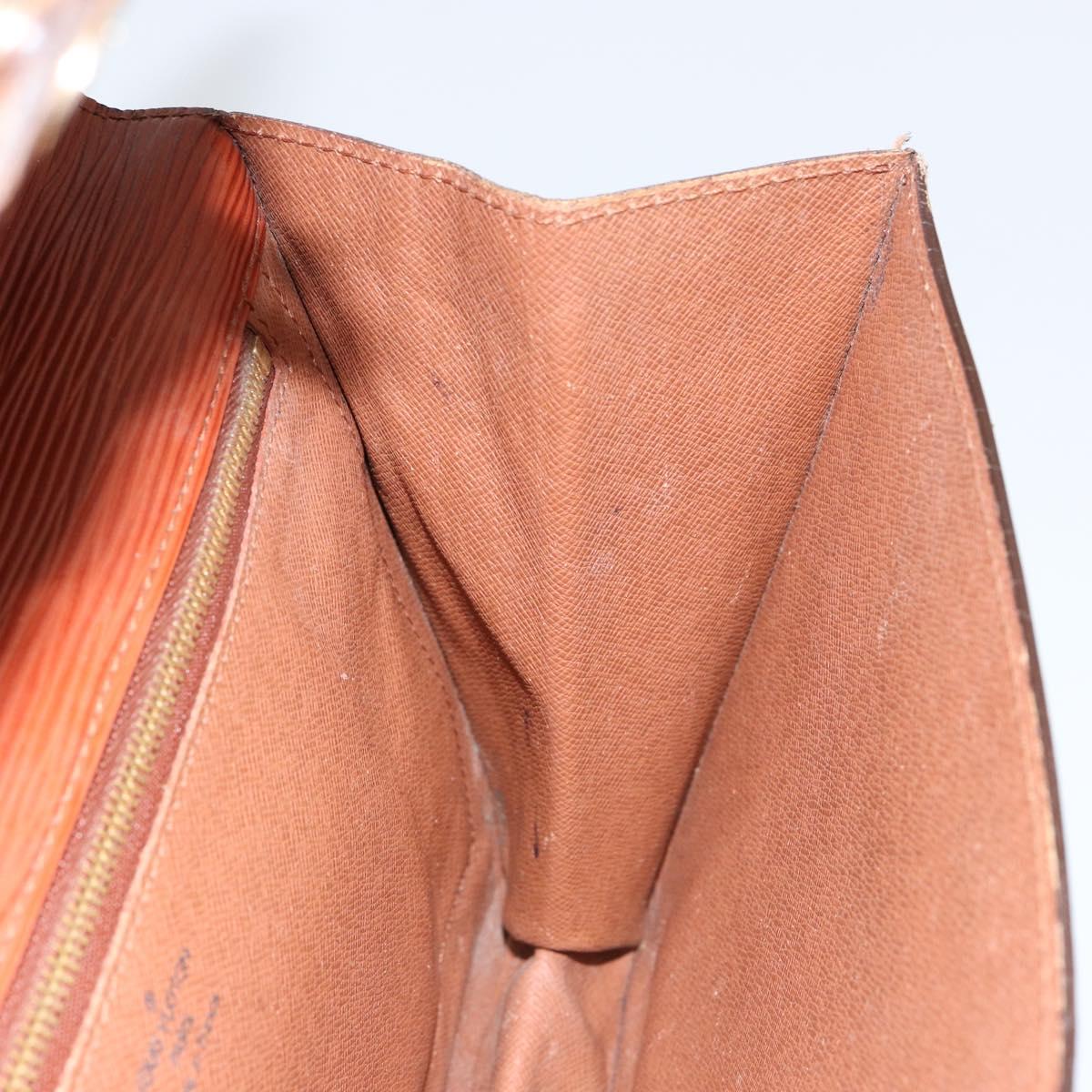 LOUIS VUITTON Epi Monceau 28 Hand Bag Brown M52123 LV Auth bs30558