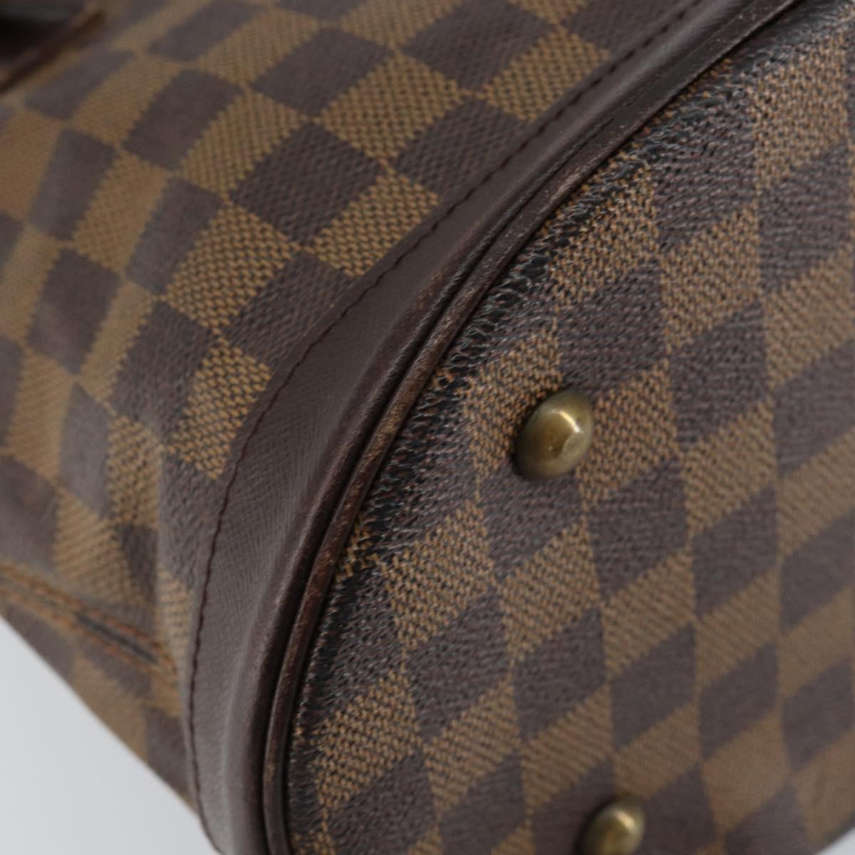 LOUIS VUITTON Damier Ebene Marais Shoulder Bag N42240 LV Auth bs30560