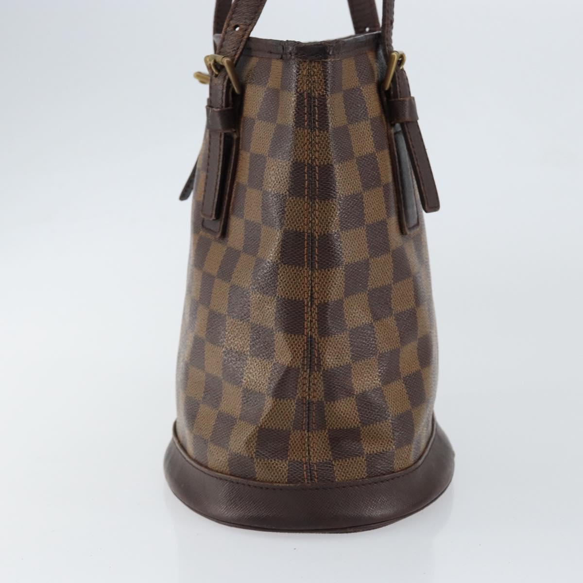 LOUIS VUITTON Damier Ebene Marais Shoulder Bag N42240 LV Auth bs30560