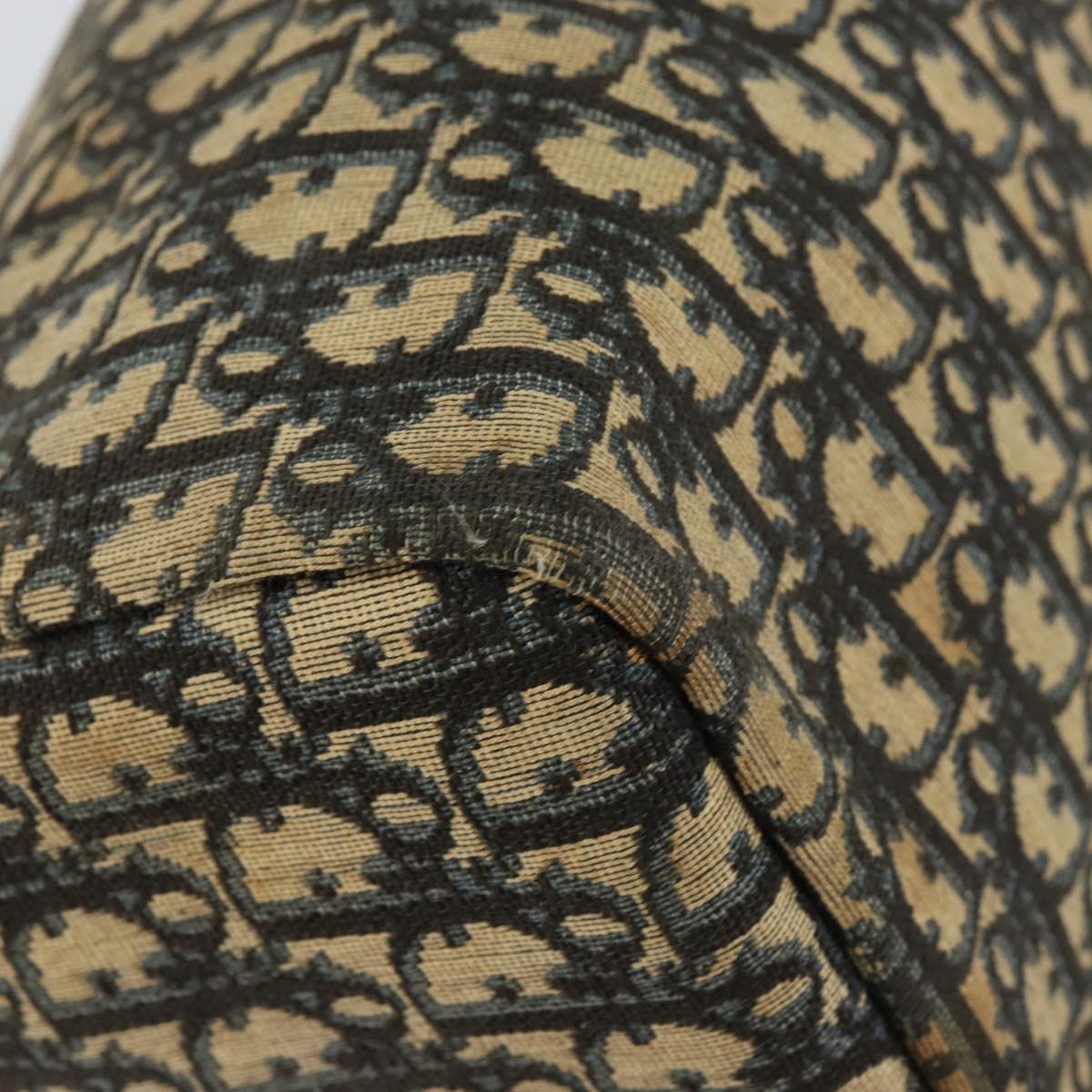 Christian Dior Trotter Canvas Boston Bag Navy Auth bs30562