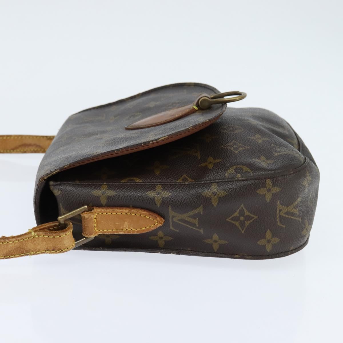 LOUIS VUITTON Monogram Saint Cloud GM Shoulder Bag M51242 LV Auth bs30585