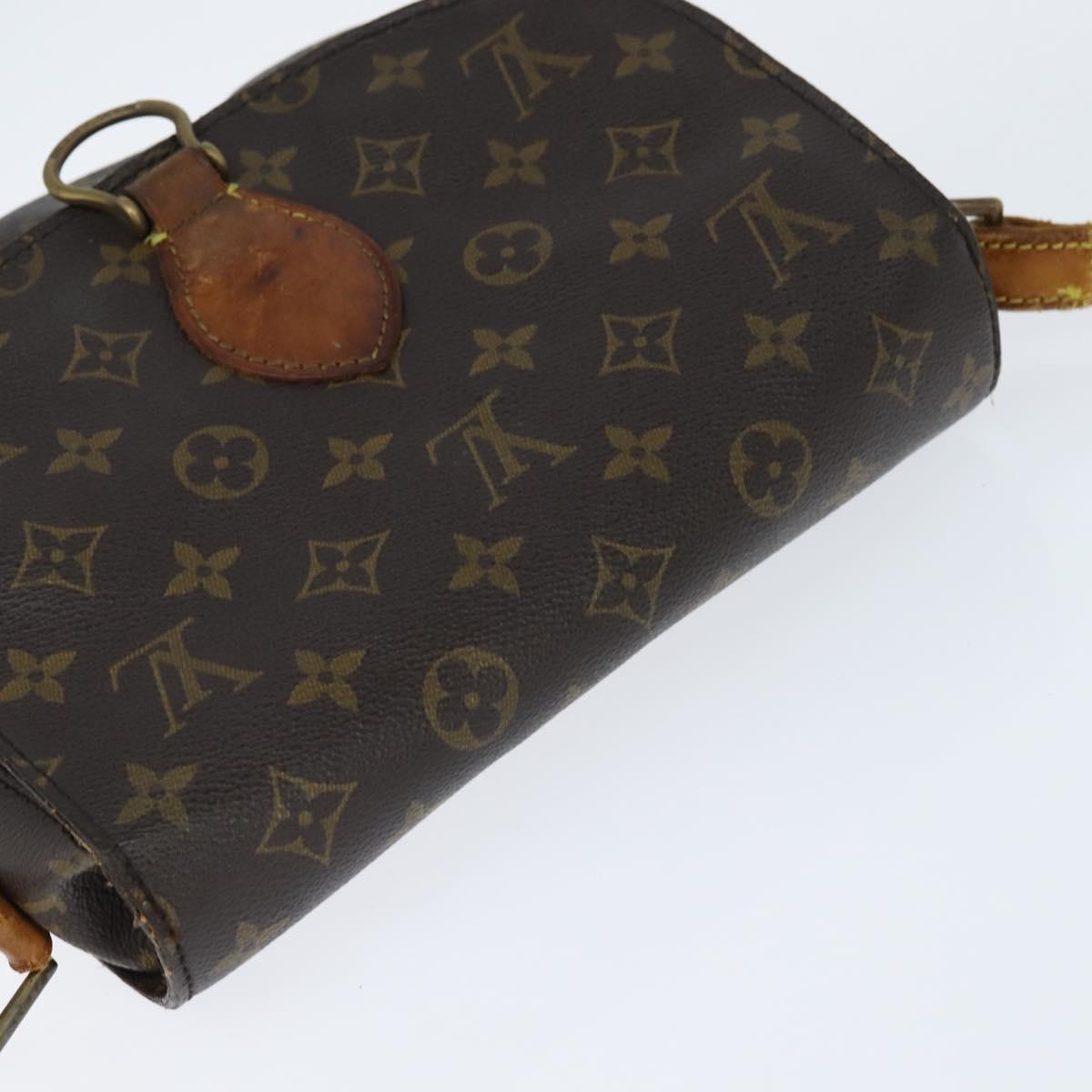LOUIS VUITTON Monogram Saint Cloud GM Shoulder Bag M51242 LV Auth bs30585