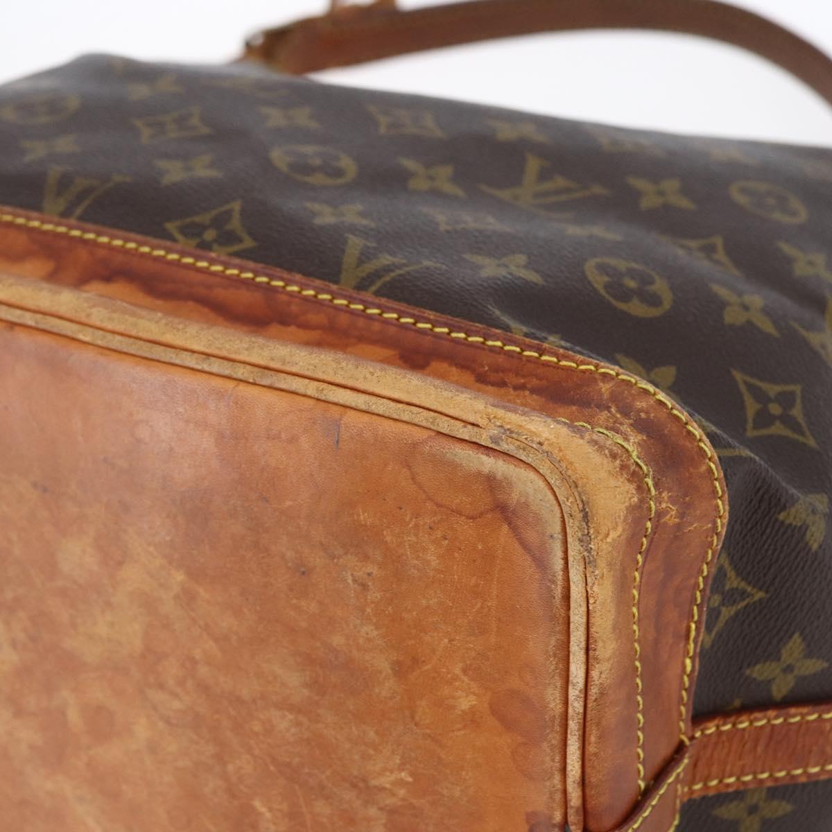 LOUIS VUITTON Monogram Noe Shoulder Bag M42224 LV Auth bs30591