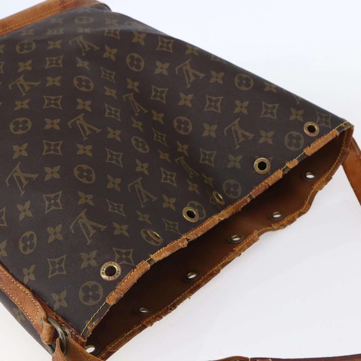 LOUIS VUITTON Monogram Noe Shoulder Bag M42224 LV Auth bs30591