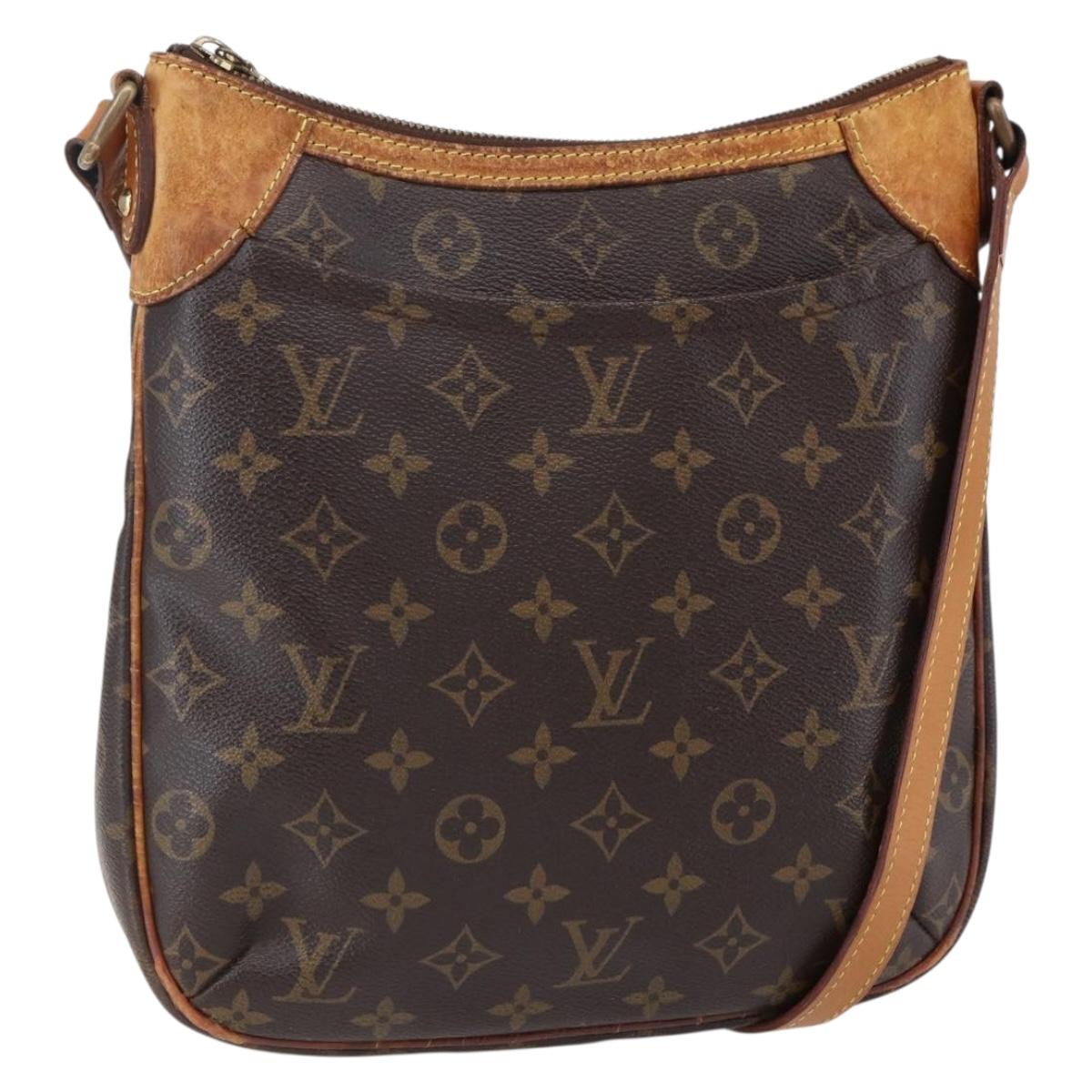 LOUIS VUITTON Monogram Odeon PM Shoulder Bag M56390 LV Auth bs30611