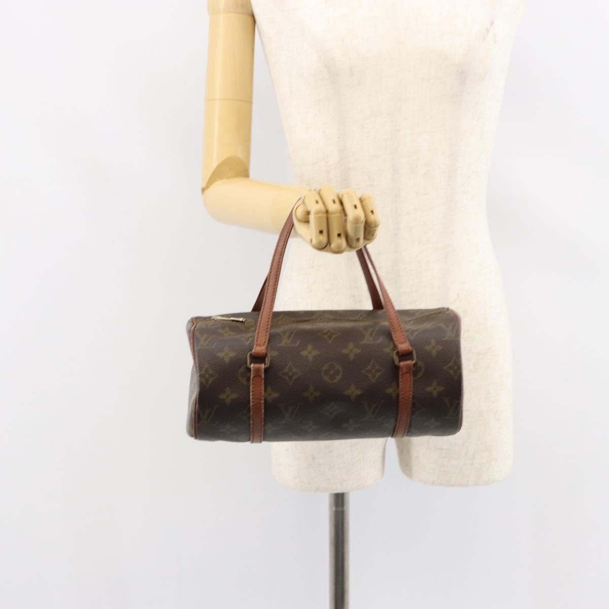 LOUIS VUITTON Monogram Papillon 26 Hand Bag M51386 LV Auth bs30616