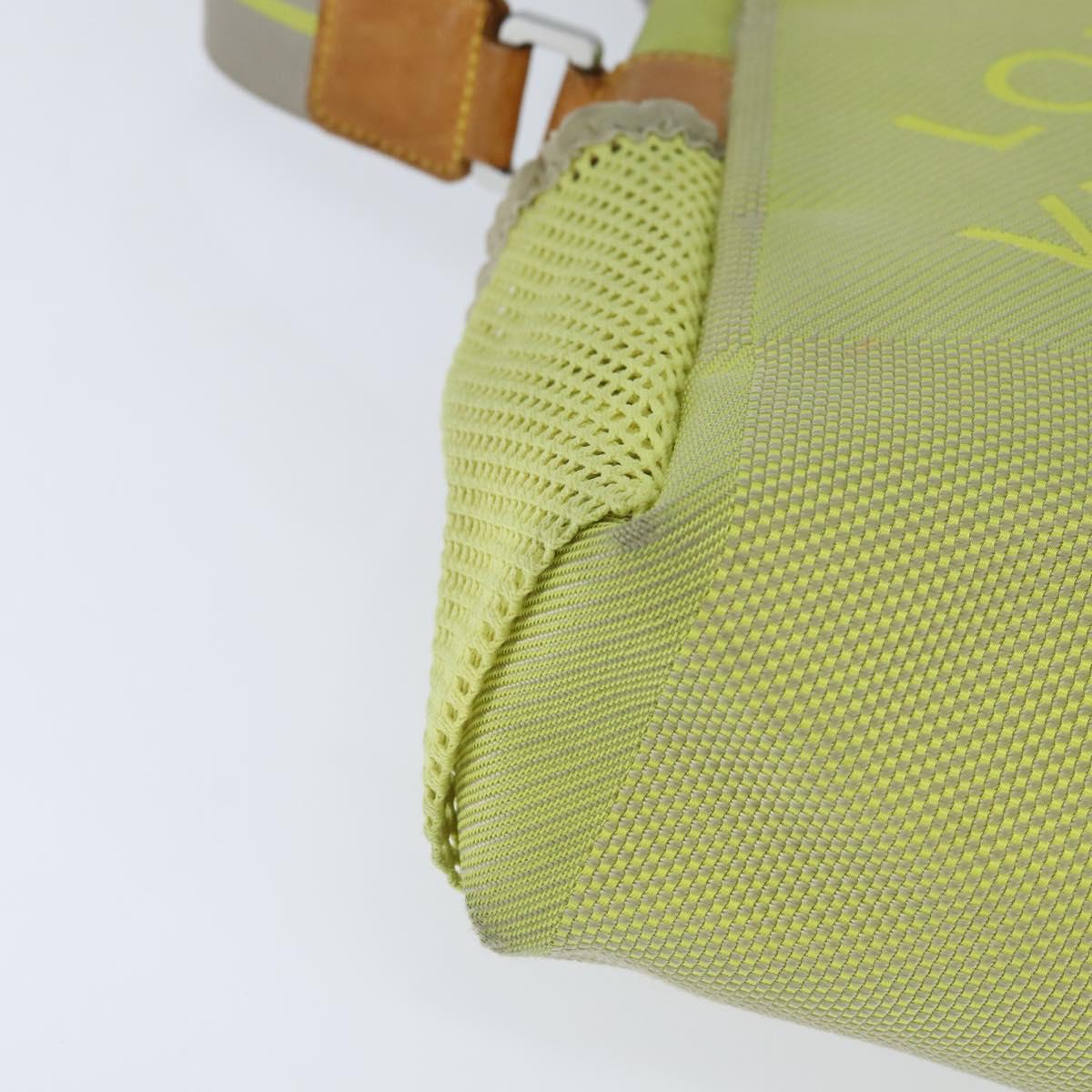LOUIS VUITTON Damier Geant LV Cup Weatherly Bag Yellow M80636 LV Auth bs30618