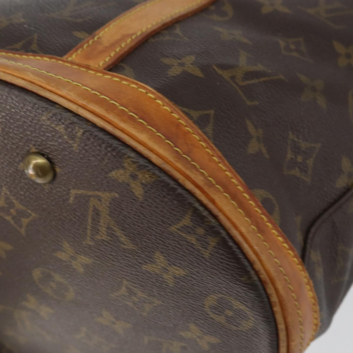 LOUIS VUITTON Monogram Bucket GM Shoulder Bag M42236 LV Auth bs30623