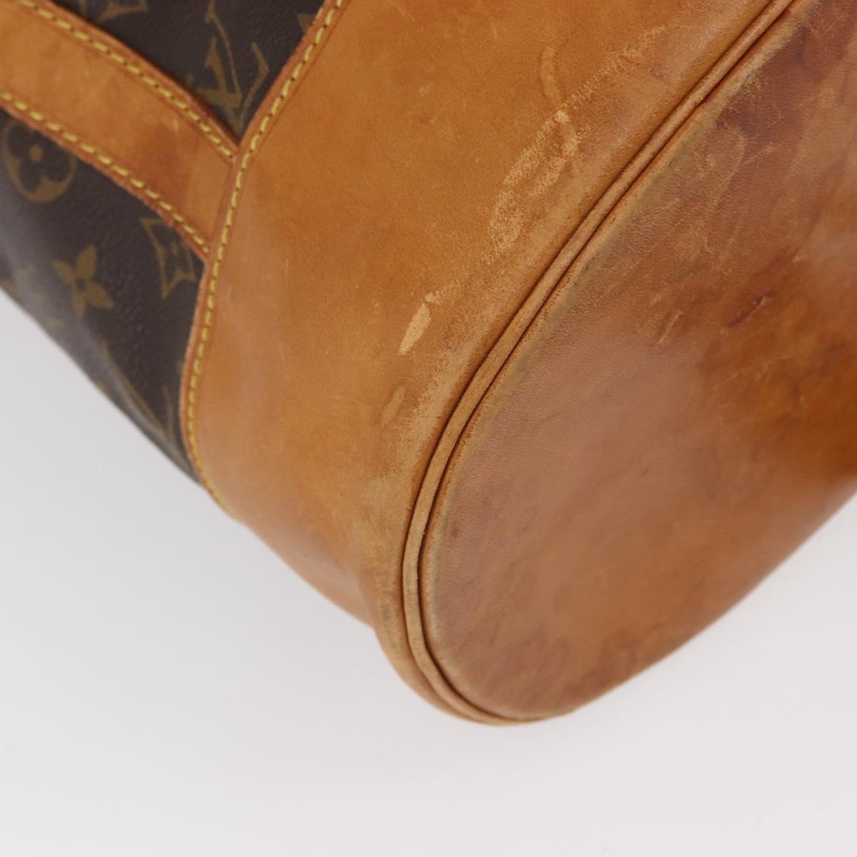 LOUIS VUITTON Monogram Randonnee GM Shoulder Bag M42244 LV Auth bs30624