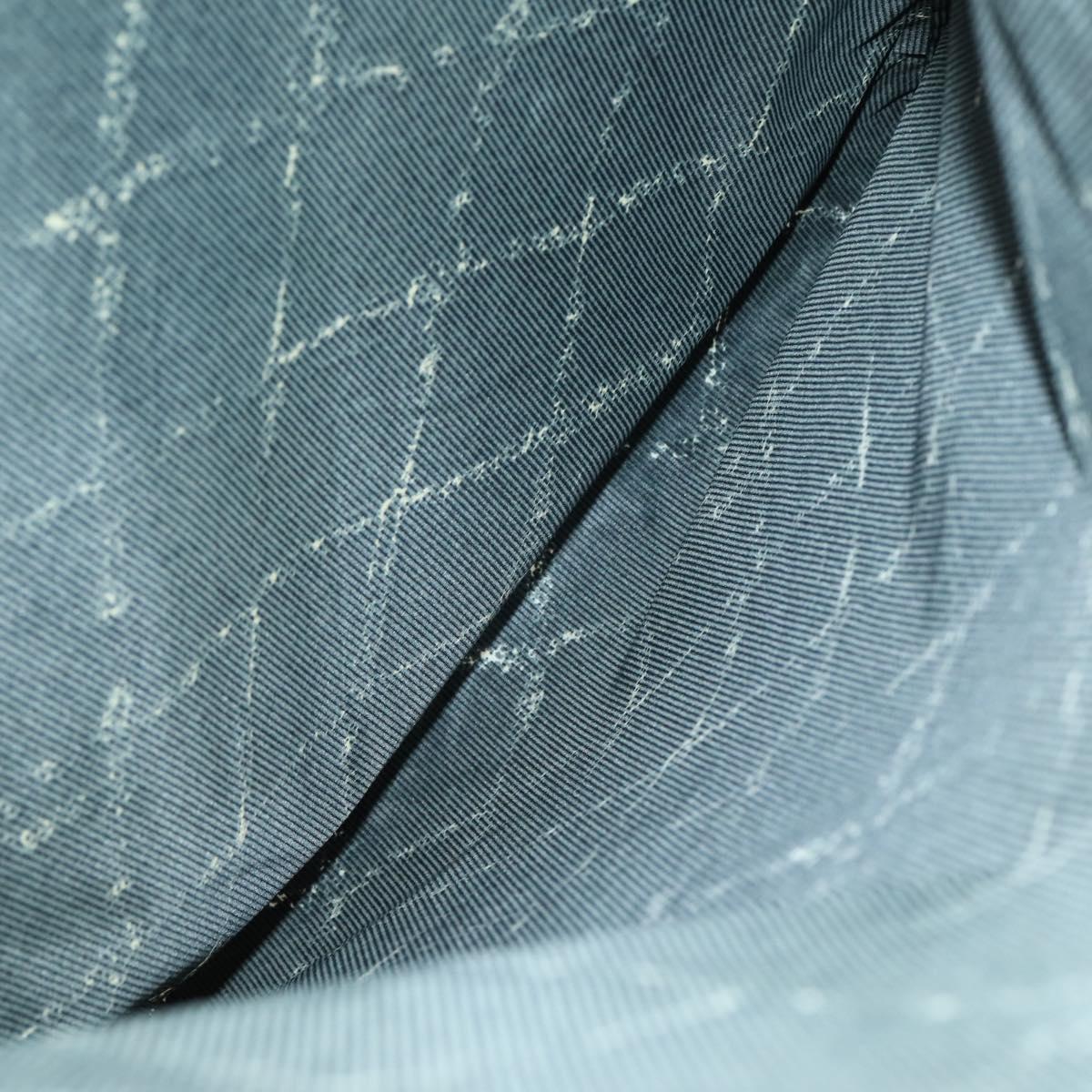 CHANEL Travel line Garment Cover Nylon Black CC Auth bs30653