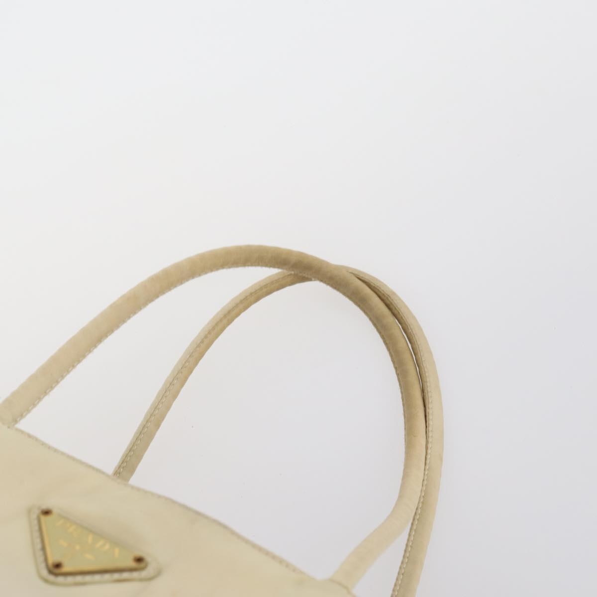 PRADA Hand Bag Nylon 2 Set Red White Auth bs30661