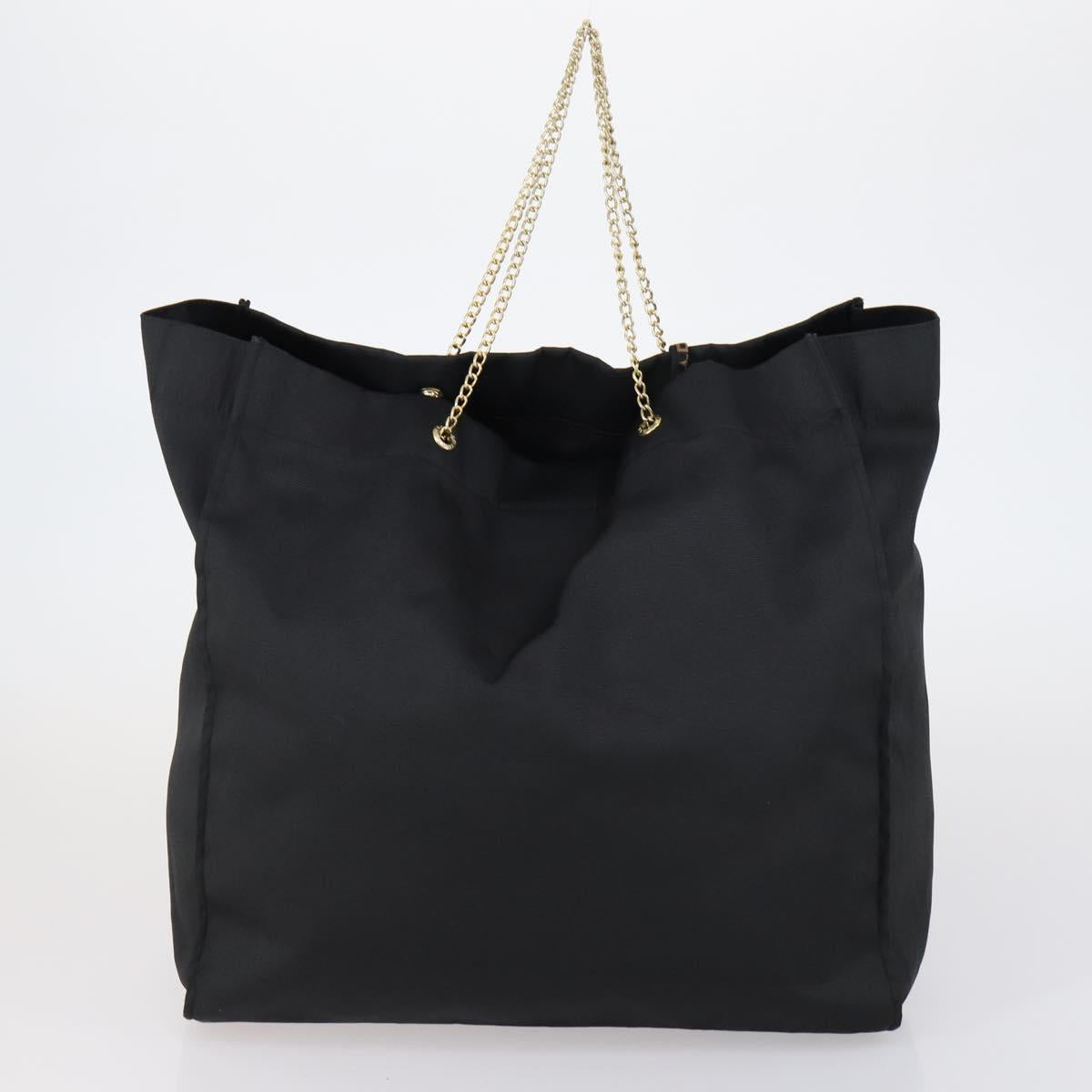 Christian Dior Fendi Hand Bag Nylon 2 Set Black Auth bs30662