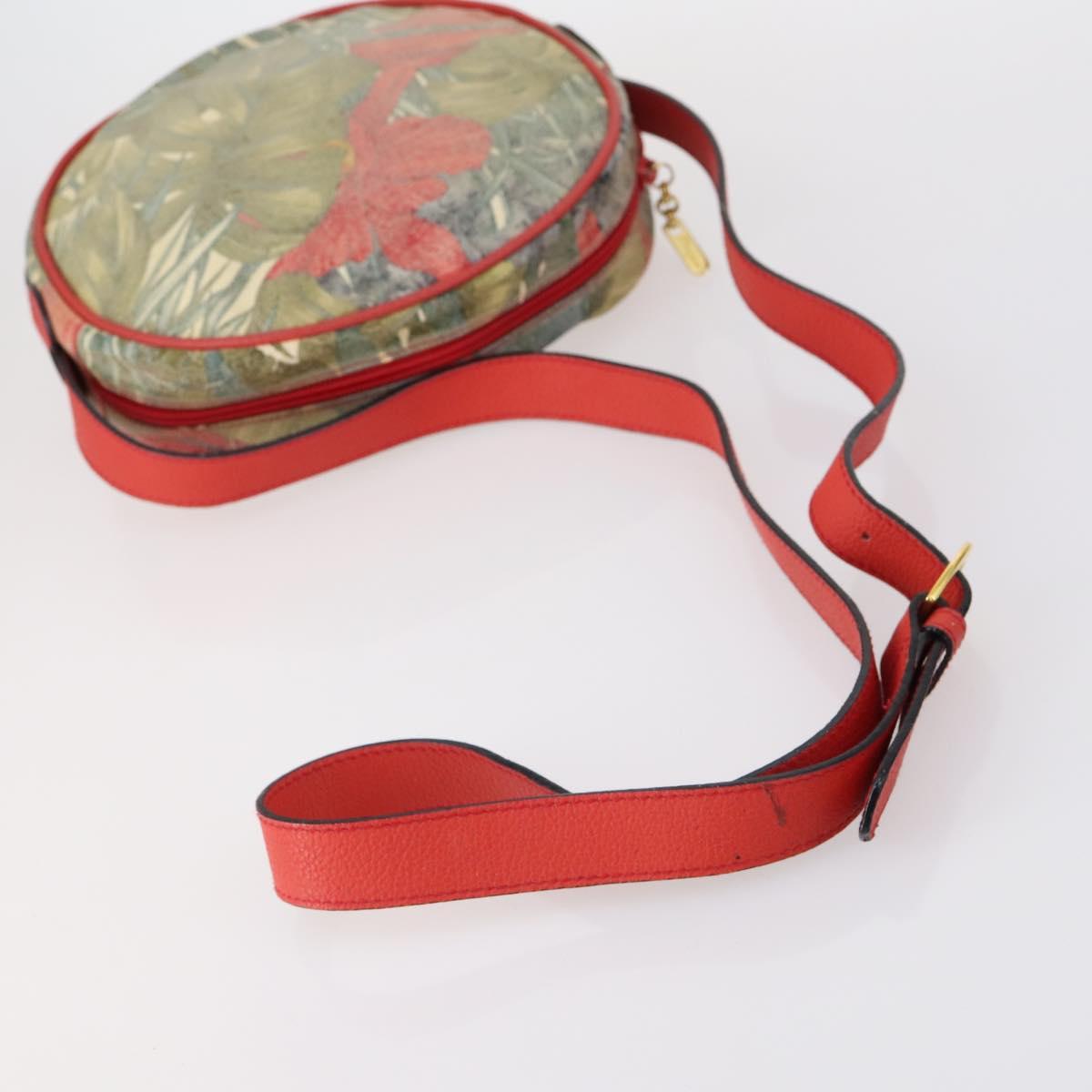 Ferragamo Gucci Cartier Burberrys Bag Leather Coated 4 Set Bordeaux Auth bs30663