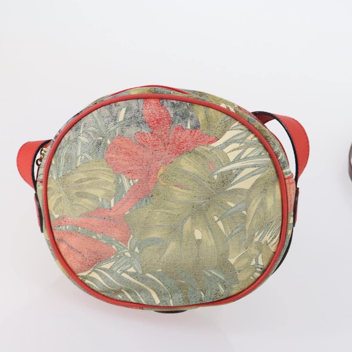 Ferragamo Gucci Cartier Burberrys Bag Leather Coated 4 Set Bordeaux Auth bs30663