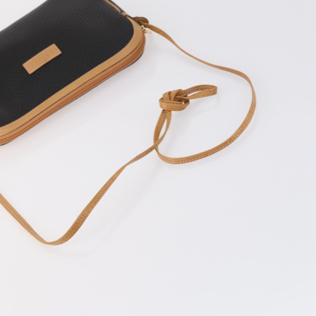 BALLY Hand Bag Leather 3 Set Black Auth bs30665