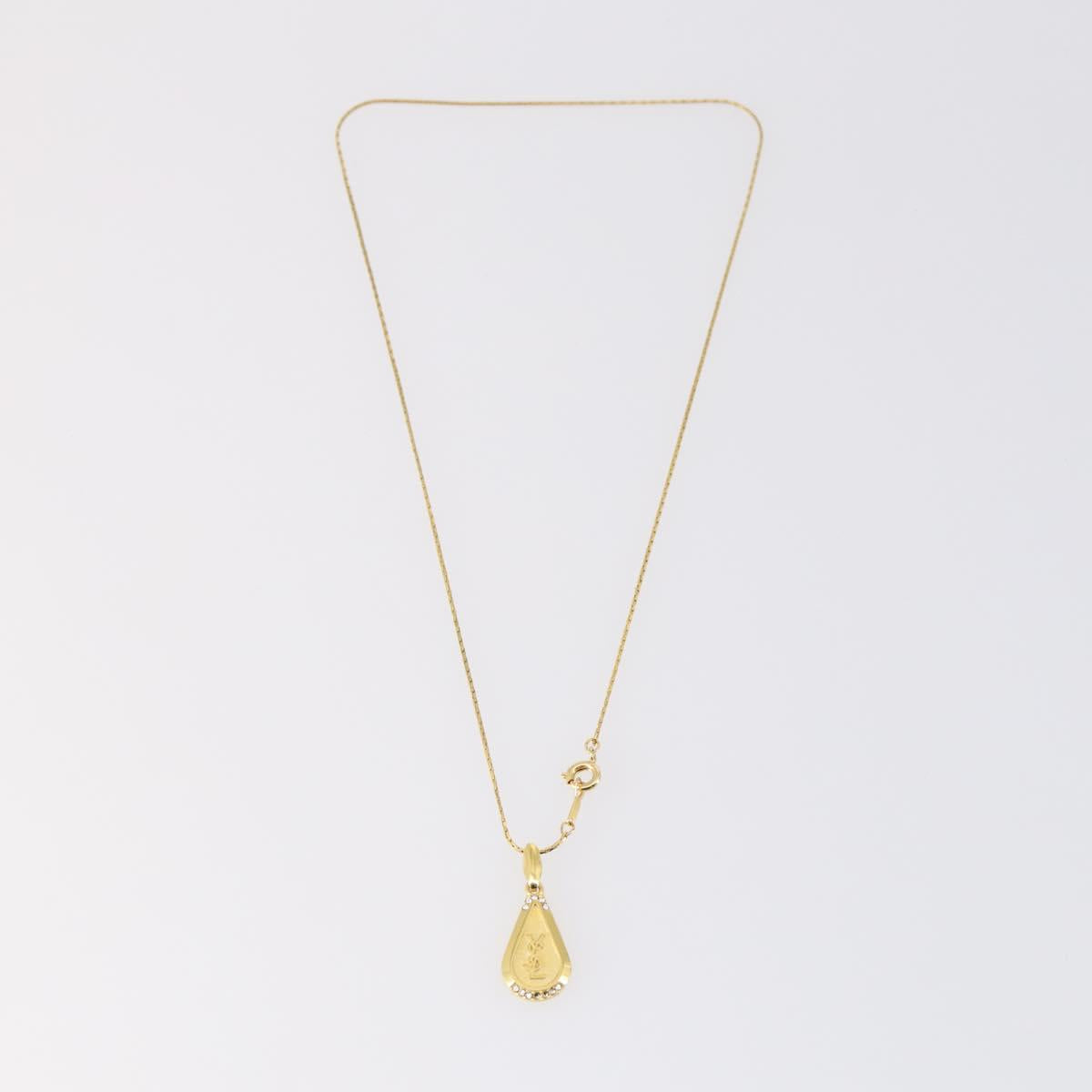 SAINT LAURENT Earring metal 6 Set Gold Silver Auth bs30667