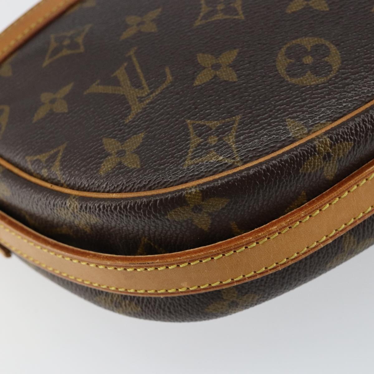 LOUIS VUITTON Monogram Jeune Fille GM Shoulder Bag M51225 LV Auth bs30669