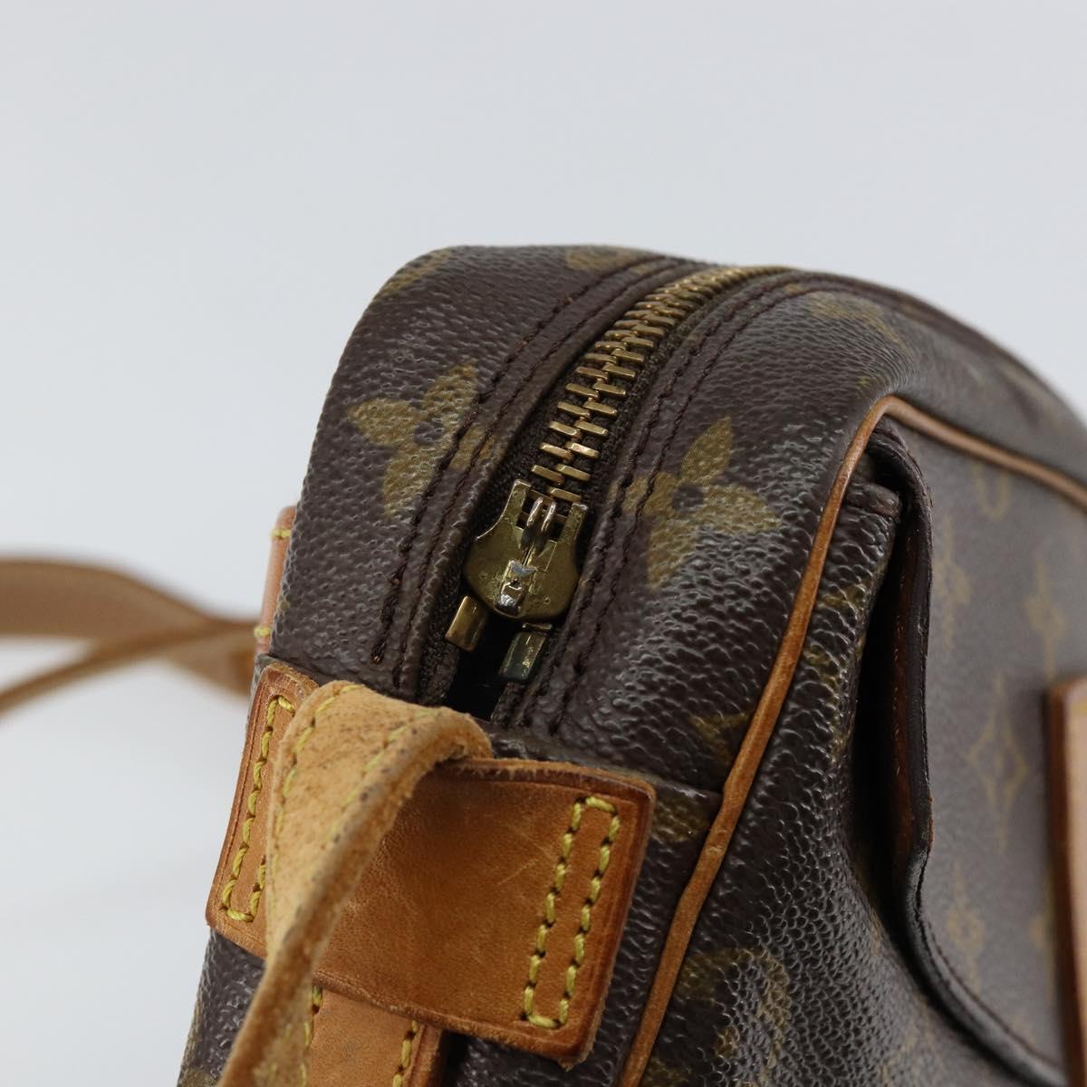 LOUIS VUITTON Monogram Jeune Fille GM Shoulder Bag M51225 LV Auth bs30669