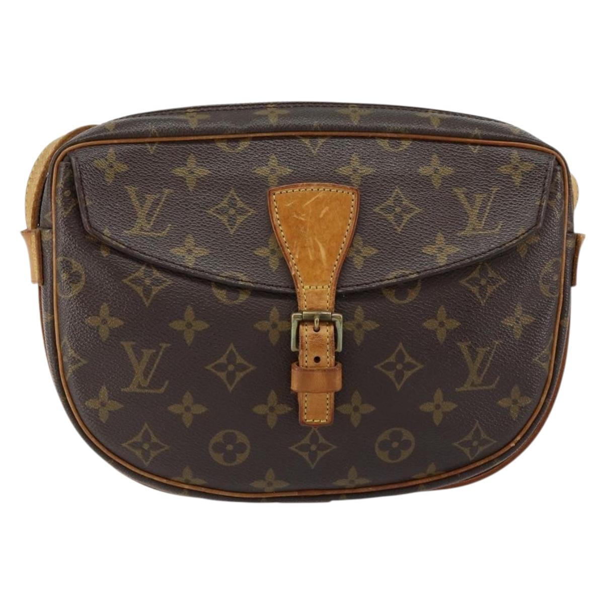 LOUIS VUITTON Monogram Jeune Fille GM Shoulder Bag M51225 LV Auth bs30669