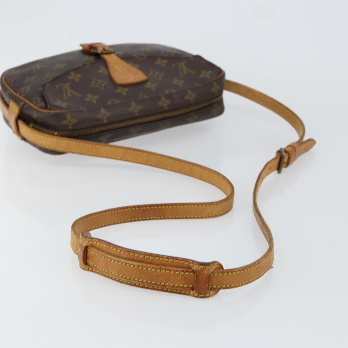 LOUIS VUITTON Monogram Jeune Fille GM Shoulder Bag M51225 LV Auth bs30669