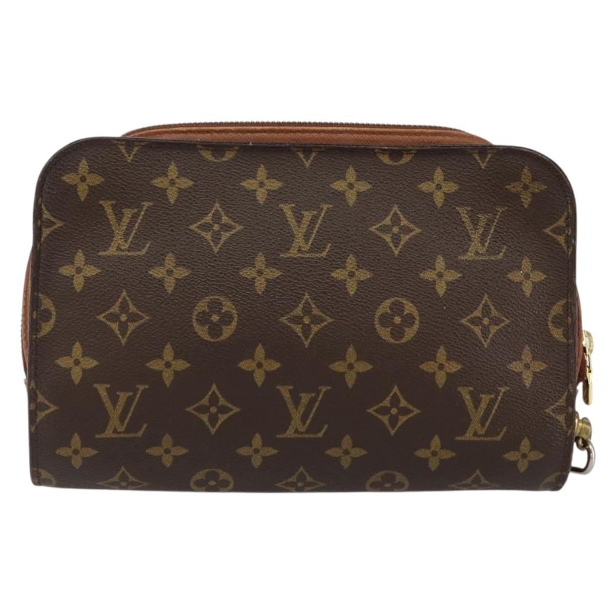 LOUIS VUITTON Monogram Orsay Clutch Bag M51790 LV Auth bs30671