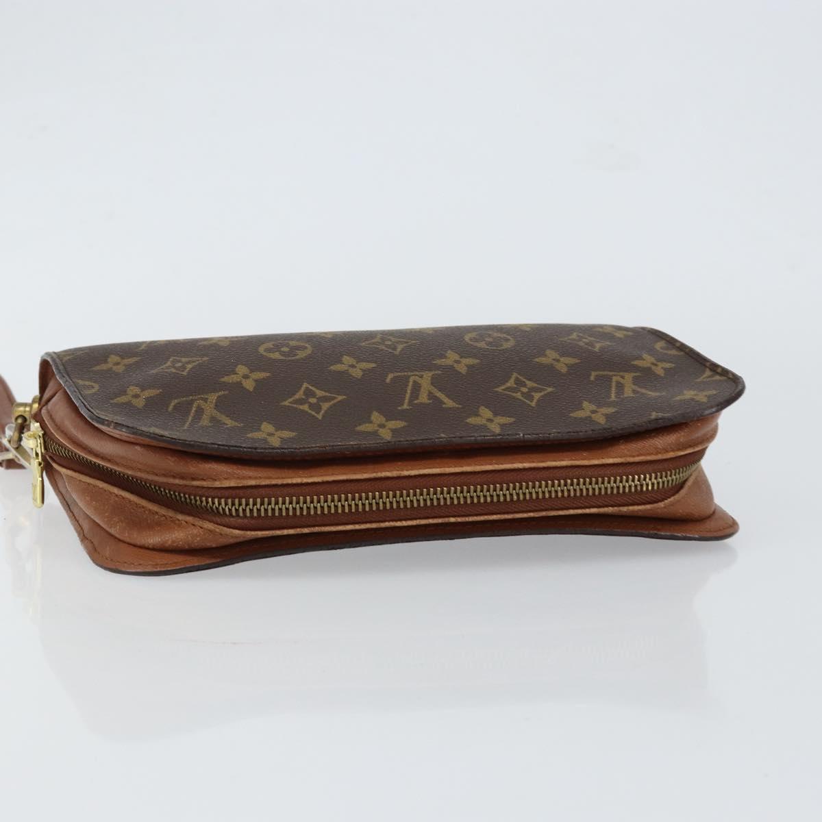 LOUIS VUITTON Monogram Orsay Clutch Bag M51790 LV Auth bs30671