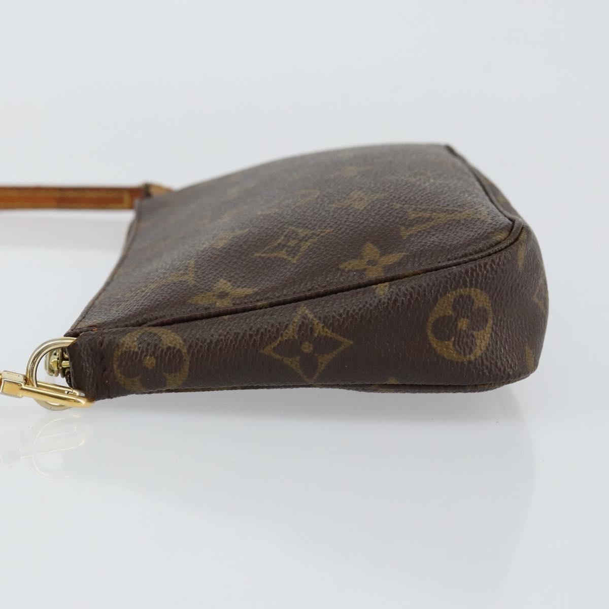 LOUIS VUITTON Monogram Pochette Accessoires Pouch M51980 LV Auth bs30673