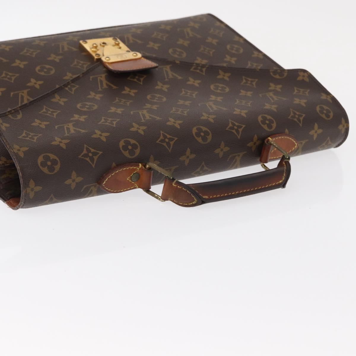 LOUIS VUITTON Monogram Serviette Conseiller Briefcase M53331 LV Auth bs30676