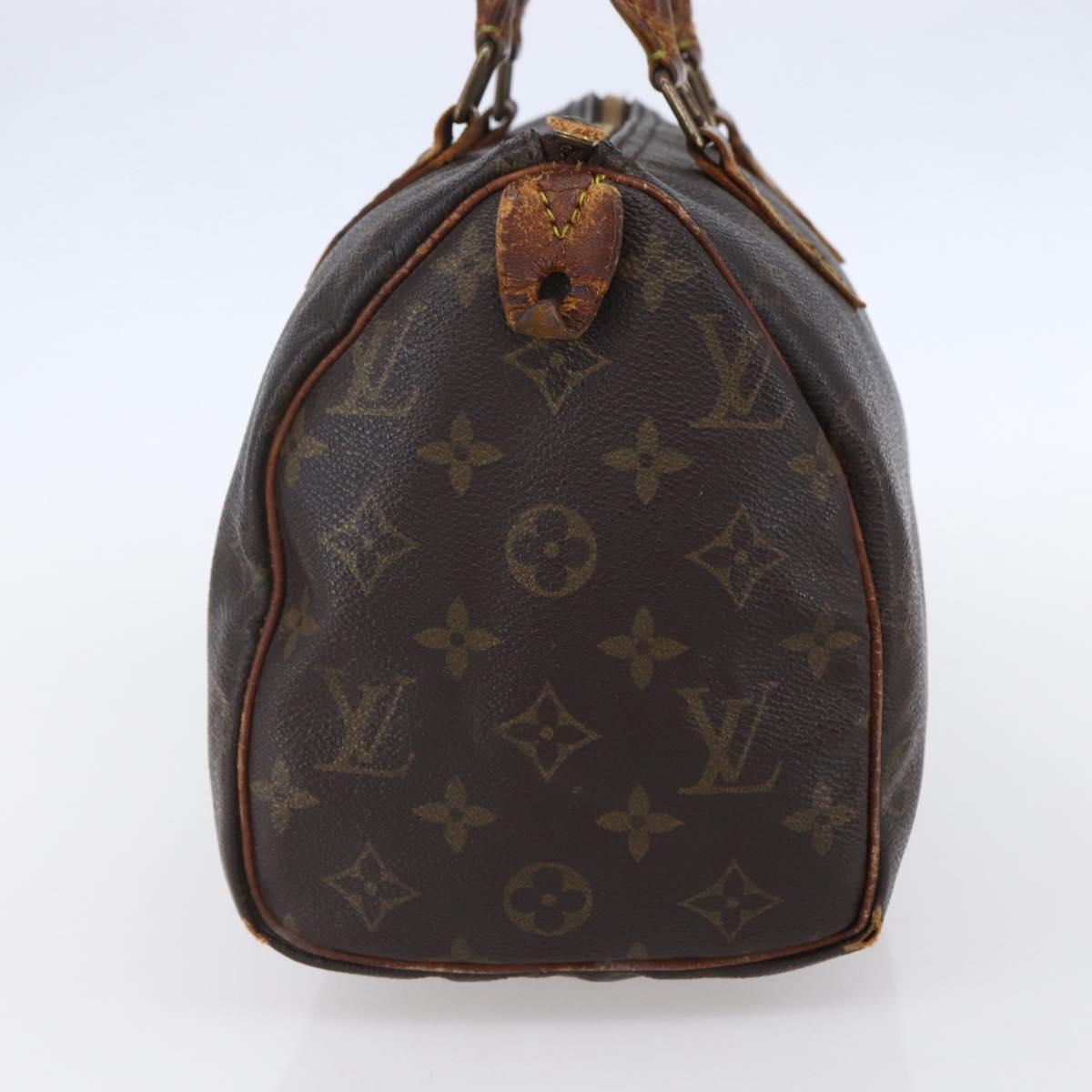 LOUIS VUITTON Monogram Speedy 25 Hand Bag M41528 LV Auth bs30677