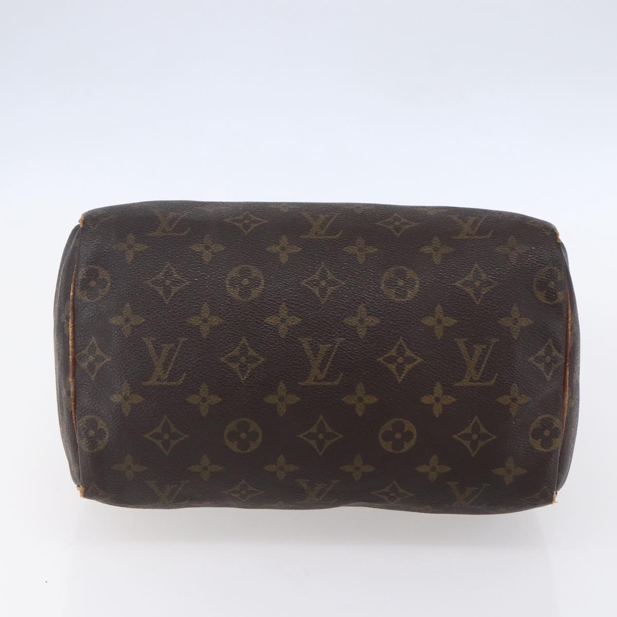 LOUIS VUITTON Monogram Speedy 25 Hand Bag M41528 LV Auth bs30677