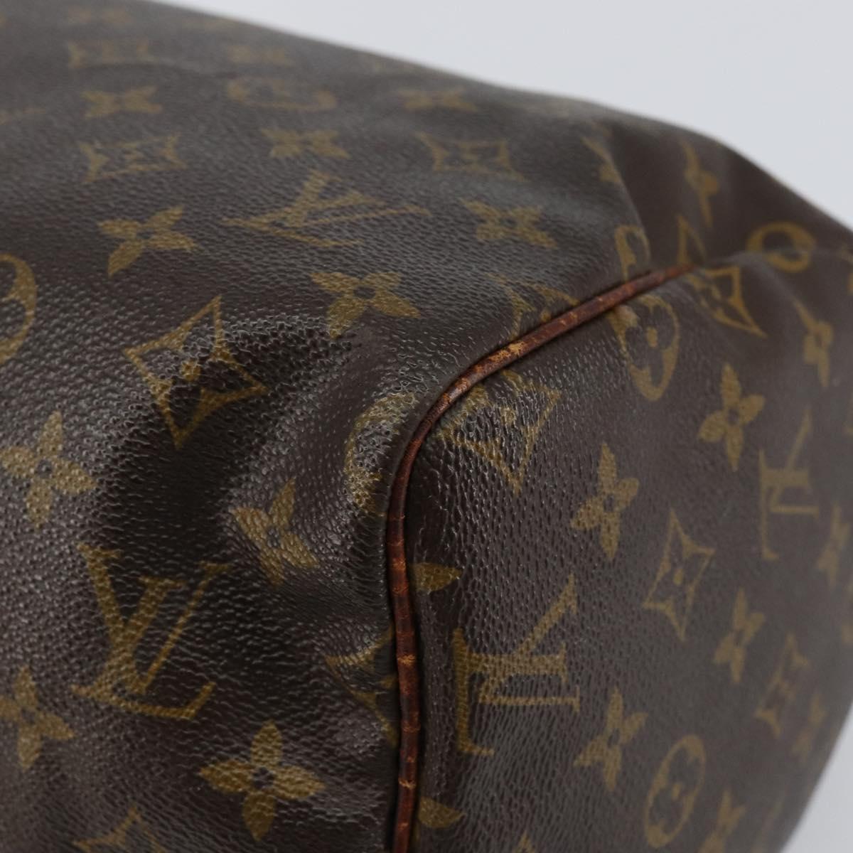 LOUIS VUITTON Monogram Speedy 30 Hand Bag M41526 LV Auth bs30678