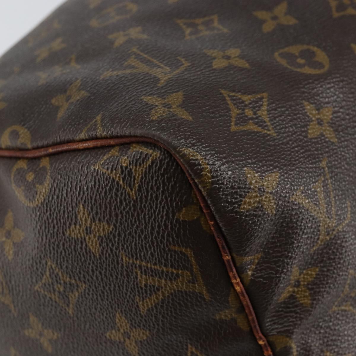 LOUIS VUITTON Monogram Speedy 30 Hand Bag M41526 LV Auth bs30678