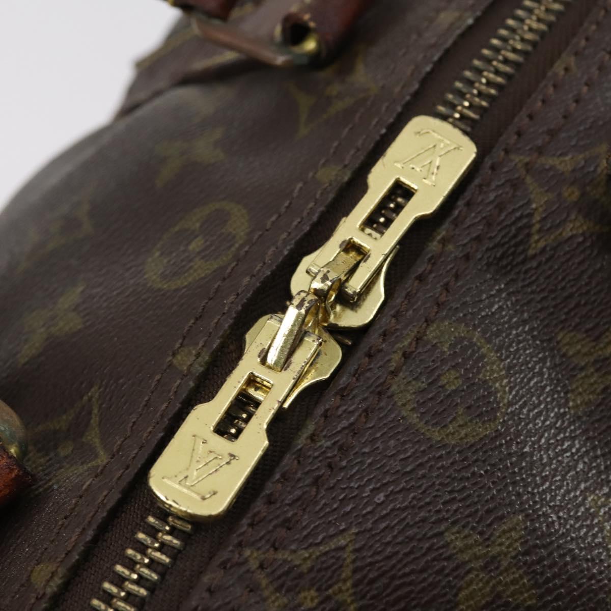 LOUIS VUITTON Monogram Keepall 45 Boston Bag M41428 LV Auth bs30680