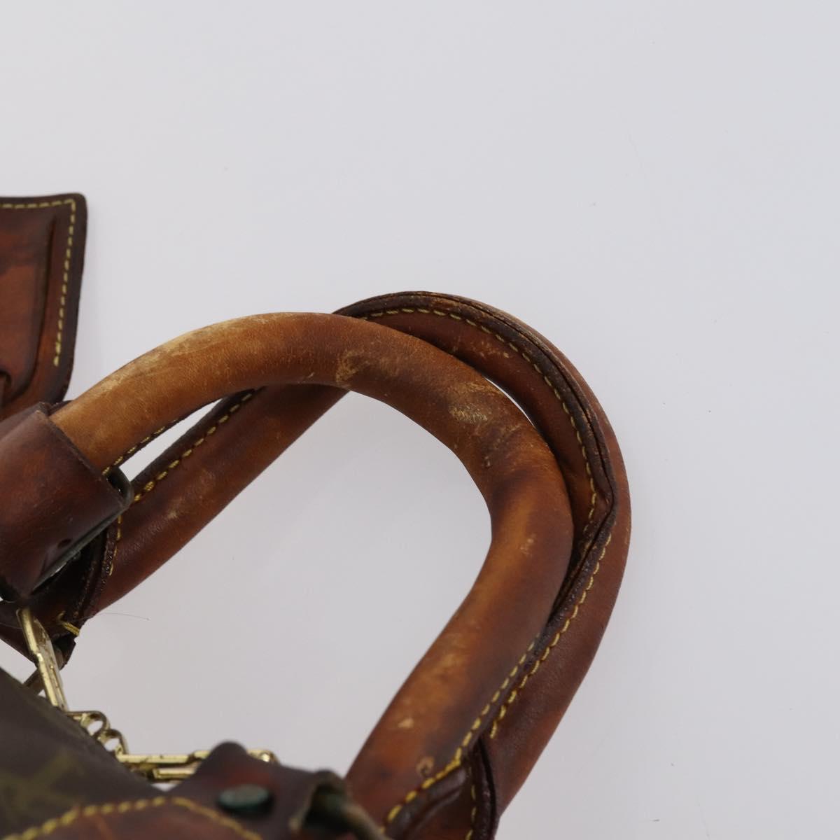 LOUIS VUITTON Monogram Keepall 45 Boston Bag M41428 LV Auth bs30680