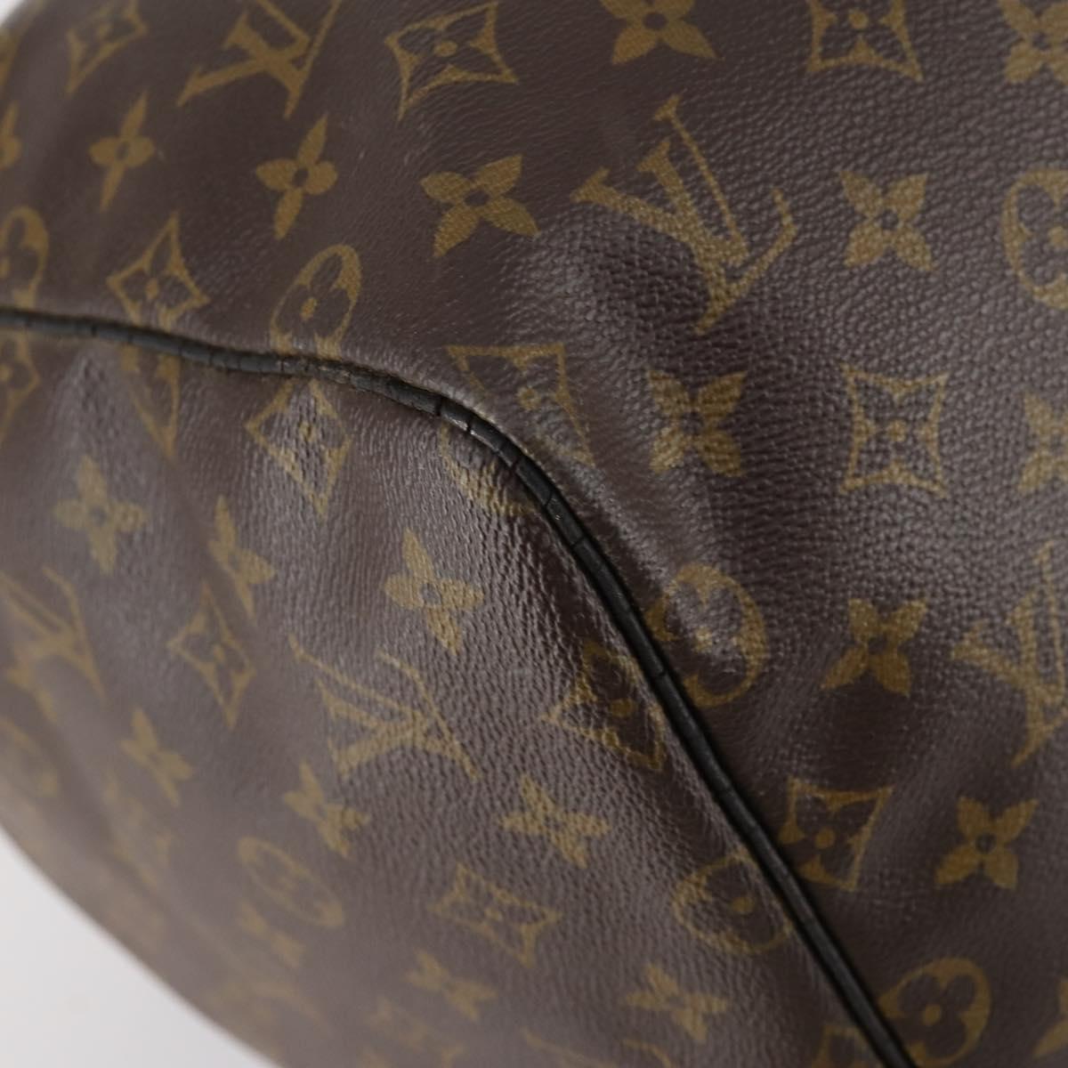 LOUIS VUITTON Monogram Keepall 55 Boston Bag M41424 LV Auth bs30681