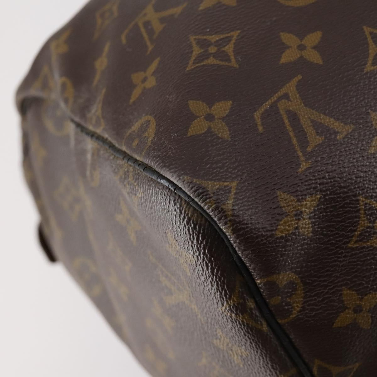 LOUIS VUITTON Monogram Keepall 55 Boston Bag M41424 LV Auth bs30681