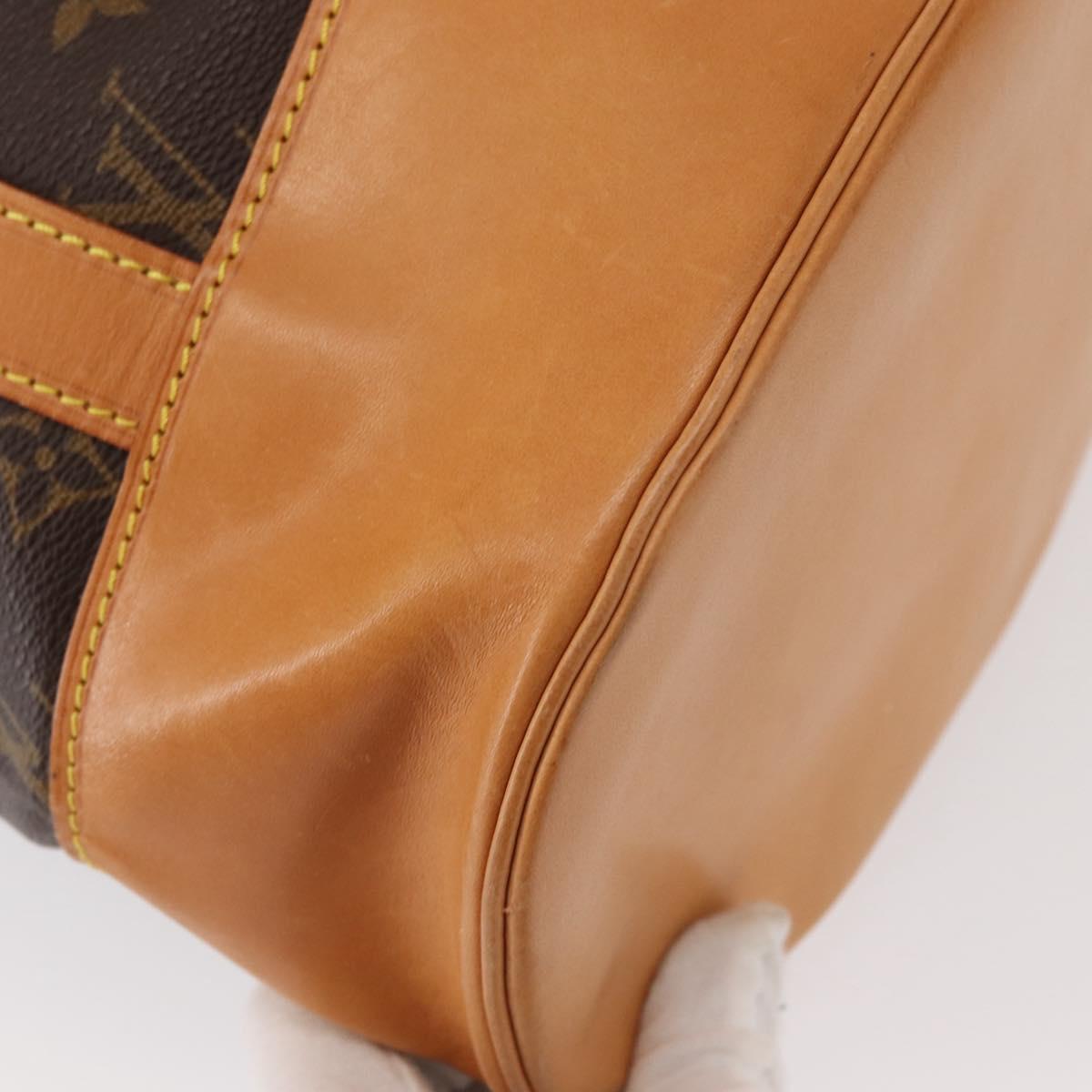 LOUIS VUITTON Monogram Randonnee GM Shoulder Bag M42244 LV Auth bs30683