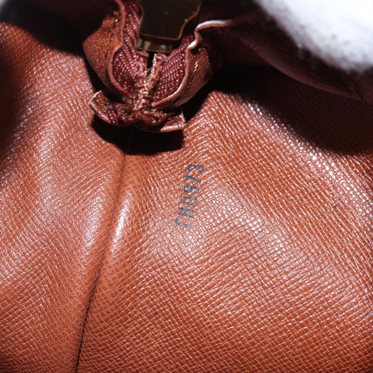 LOUIS VUITTON Monogram Sac Weekend PM Hand Bag M42425 LV Auth bs30691