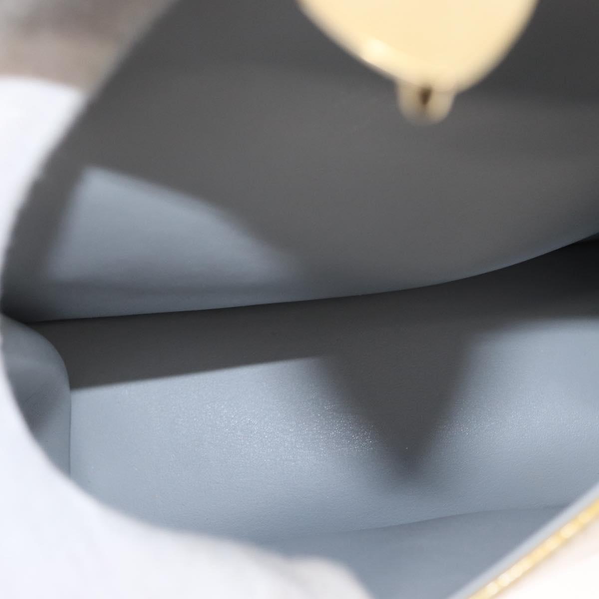 LOUIS VUITTON Monogram Vernis Spring Street Hand Bag Gris M91029 LV Auth bs30694