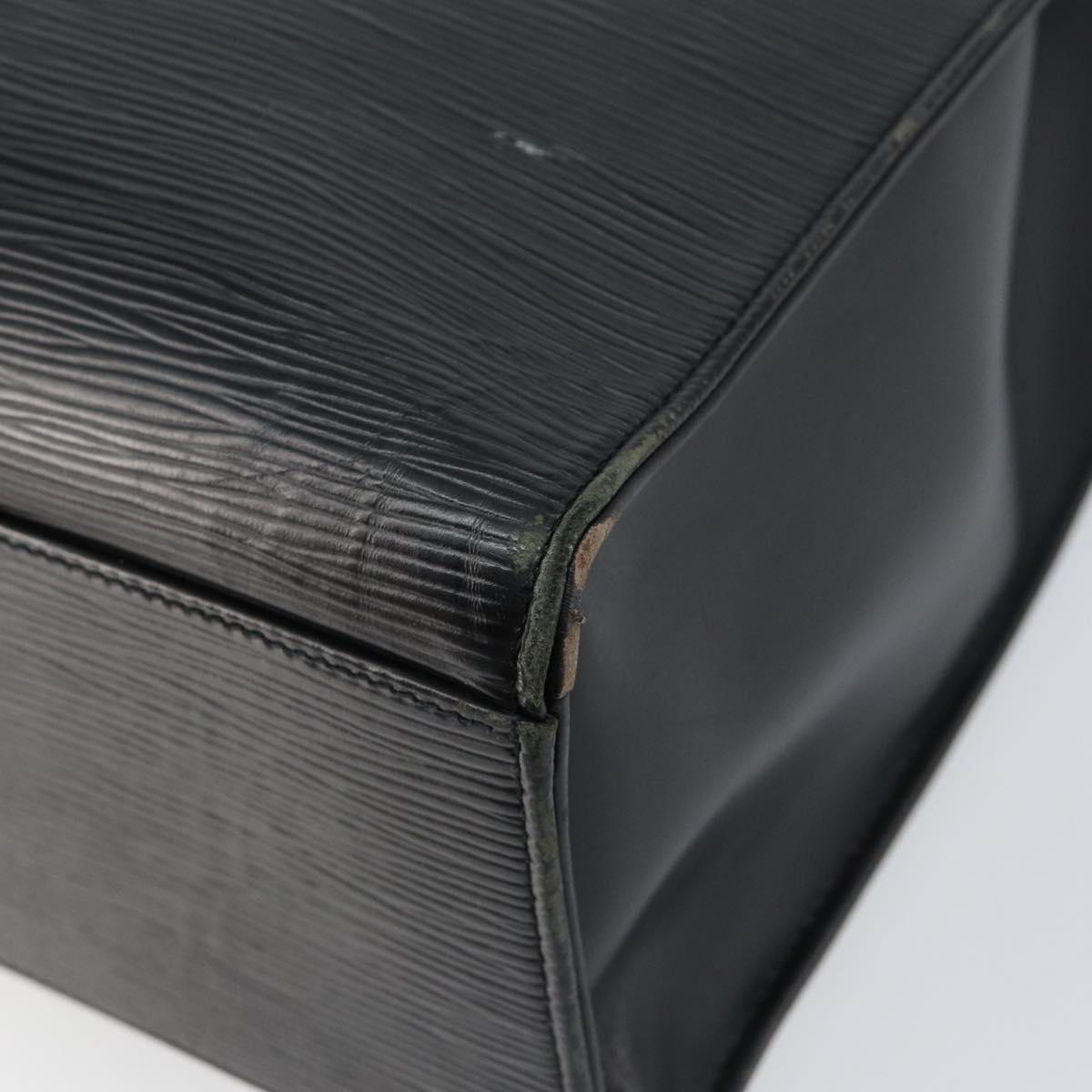 LOUIS VUITTON Epi Gemo Tote Bag Black M52452 LV Auth bs30701