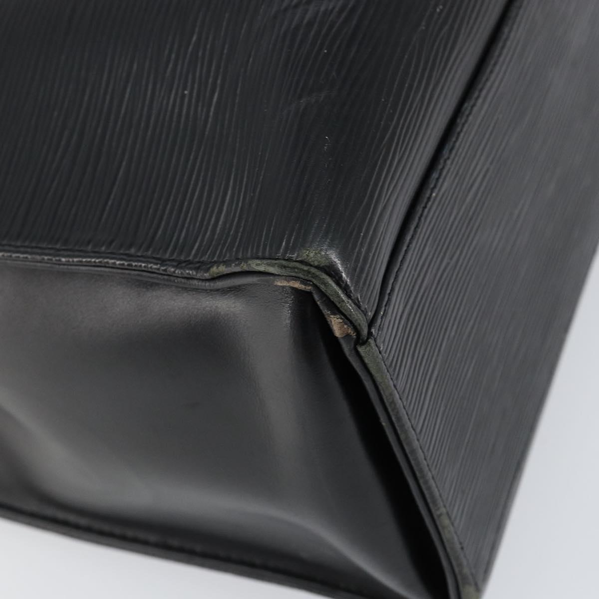 LOUIS VUITTON Epi Gemo Tote Bag Black M52452 LV Auth bs30701