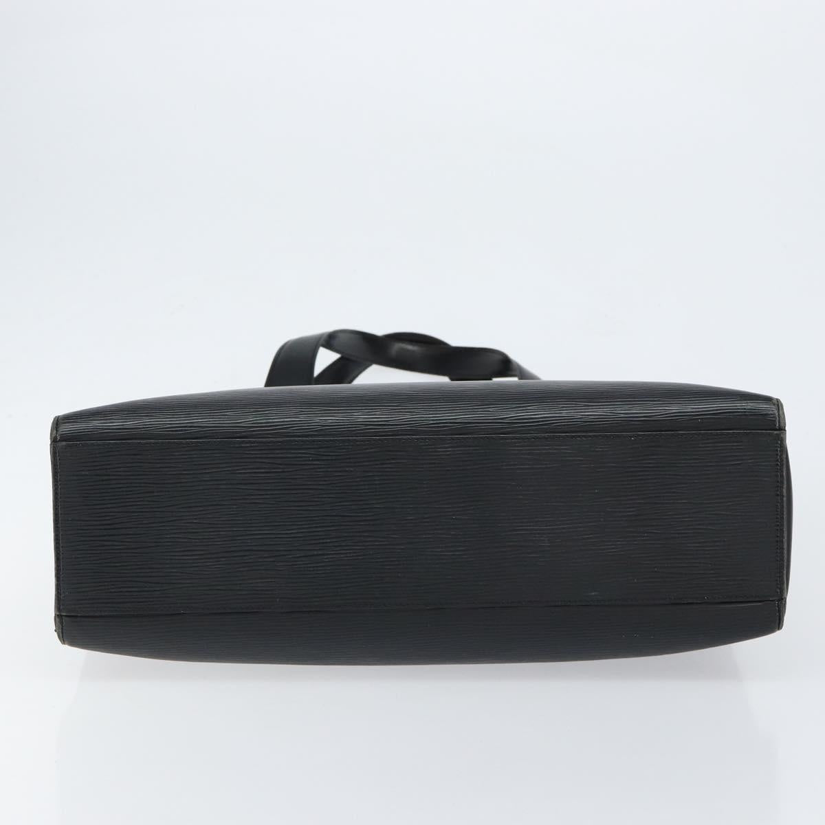 LOUIS VUITTON Epi Gemo Tote Bag Black M52452 LV Auth bs30701