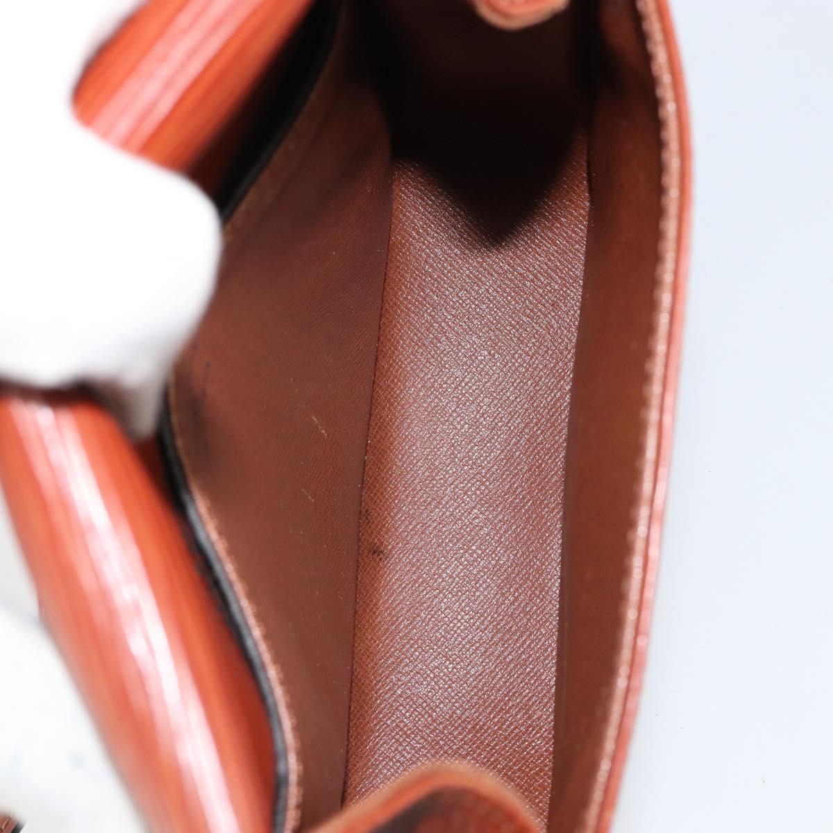 LOUIS VUITTON Epi Saint Cloud PM Shoulder Bag Brown M52213 LV Auth bs30702