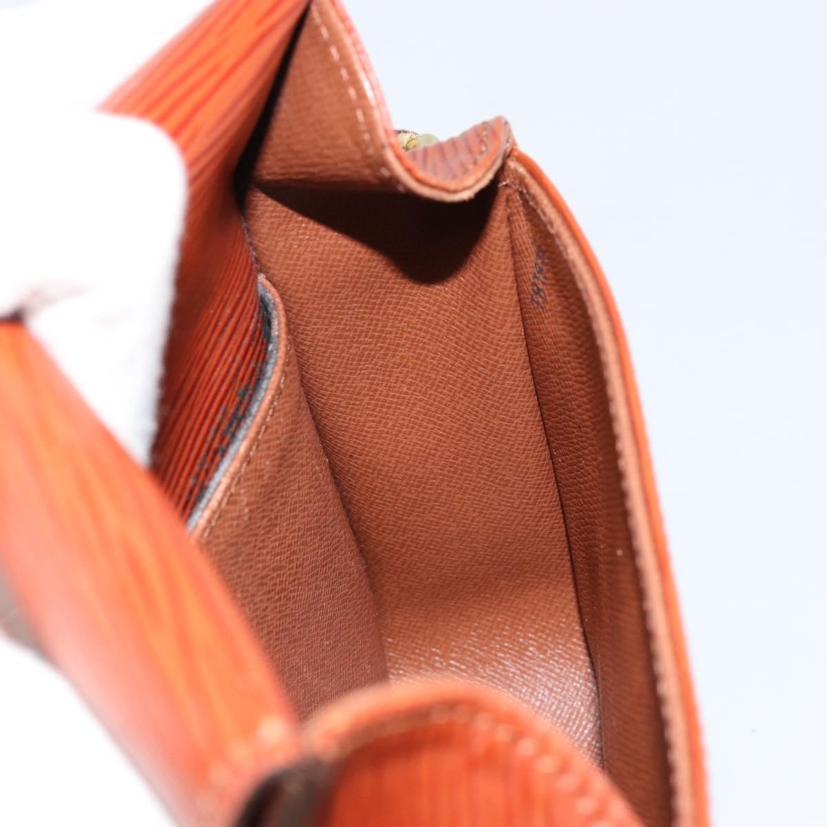 LOUIS VUITTON Epi Saint Cloud PM Shoulder Bag Brown M52213 LV Auth bs30702