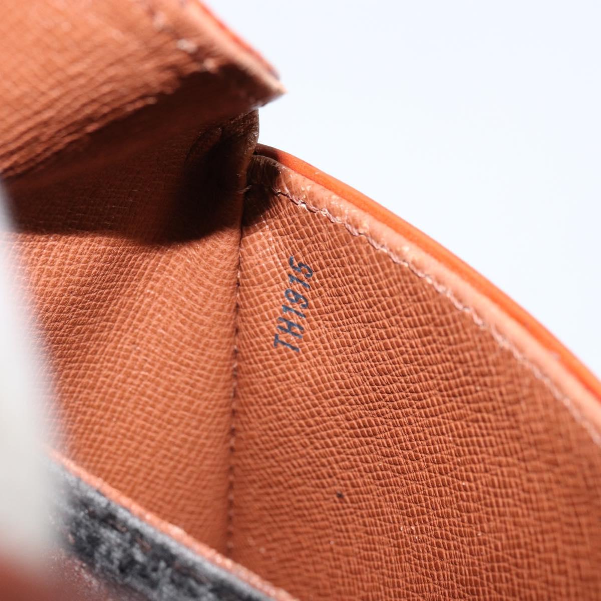 LOUIS VUITTON Epi Saint Cloud PM Shoulder Bag Brown M52213 LV Auth bs30702