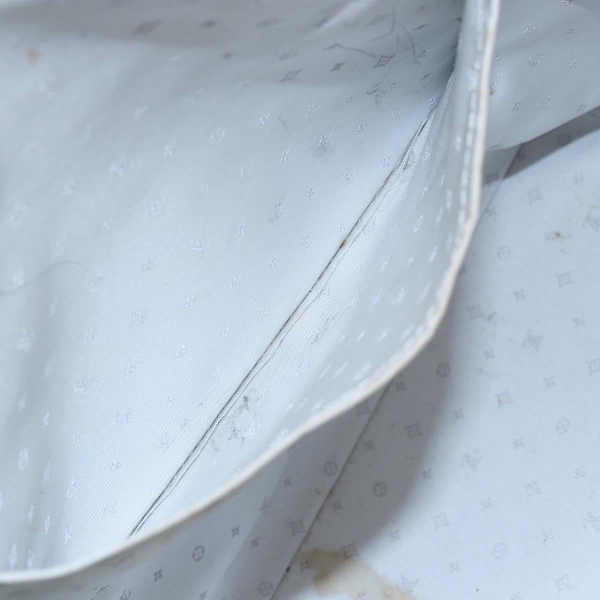 LOUIS VUITTON Suhari Rock It PM Hand Bag White M91887 LV Auth bs30703