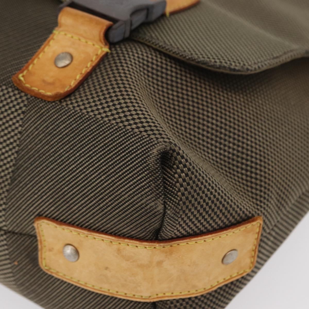 LOUIS VUITTON Damier Geant Roux Shoulder Bag Tail M93077 LV Auth bs30705